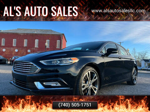 2017 Ford Fusion for sale at Al's Auto Sales in Jeffersonville OH