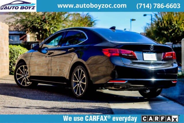 2015 Acura TLX for sale at Auto Boyz in Garden Grove, CA