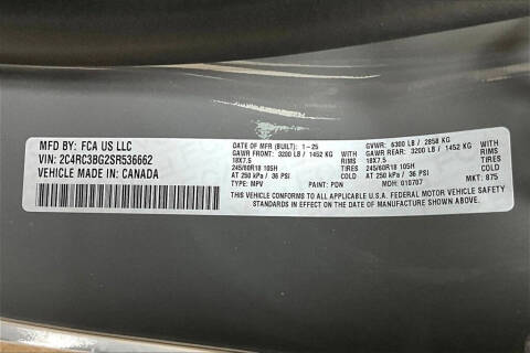 2025 Chrysler Pacifica Select