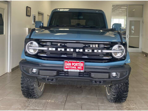 2022 Ford Bronco for sale at DAN PORTER MOTORS in Dickinson ND