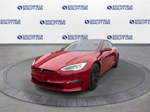 2021 Tesla Model S for sale at SOUTHFIELD QUALITY CARS in Detroit MI