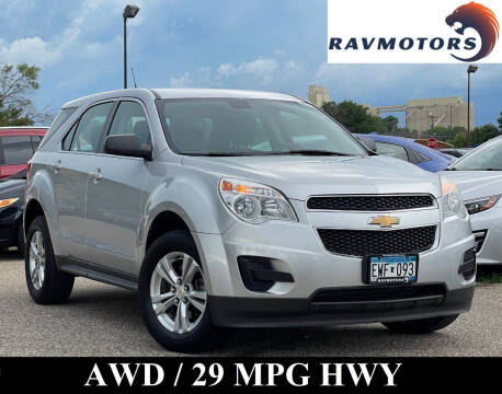 2011 Chevrolet Equinox for sale at RAVMOTORS- Burnsville in Burnsville MN