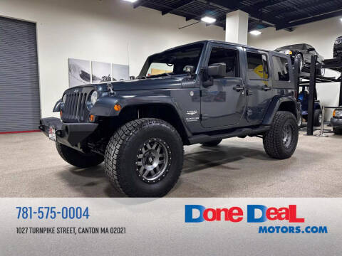 2007 Jeep Wrangler Unlimited for sale at DONE DEAL MOTORS in Canton MA