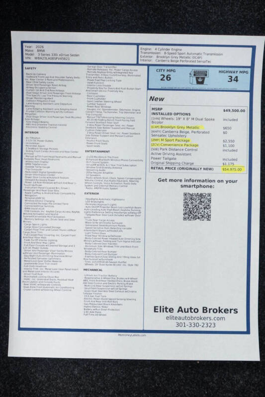 2025 BMW 3 Series 330i xDrive