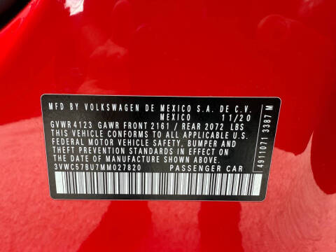 2021 Volkswagen Jetta SE