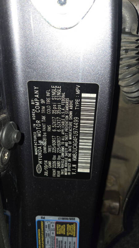 2015 Hyundai Tucson SE