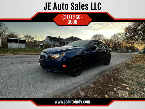 2012 Chevrolet Cruze for sale at JE Auto Sales LLC in Indianapolis IN