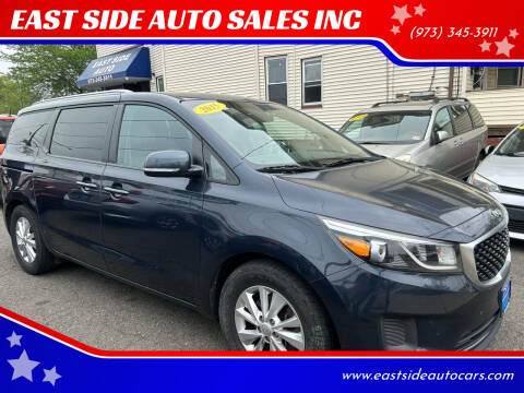 2015 Kia Sedona for sale at EAST SIDE AUTO SALES INC in Paterson NJ