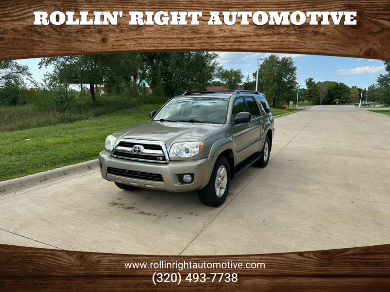 2006 Toyota 4Runner for sale at Rollin' Right Automotive in Saint Cloud MN