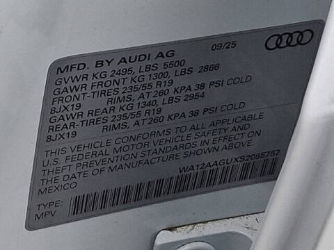 2025 Audi Q5 quattro Premium Plus TFSI