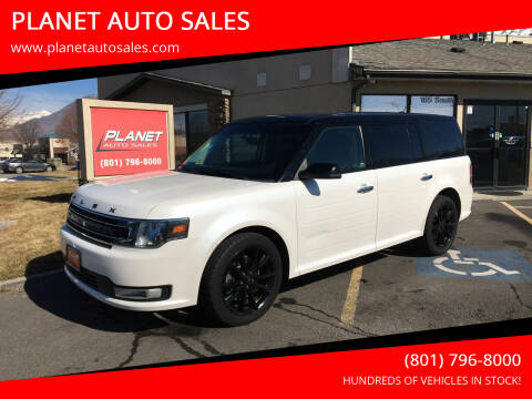 2018 Ford Flex for sale at PLANET AUTO SALES in Lindon UT