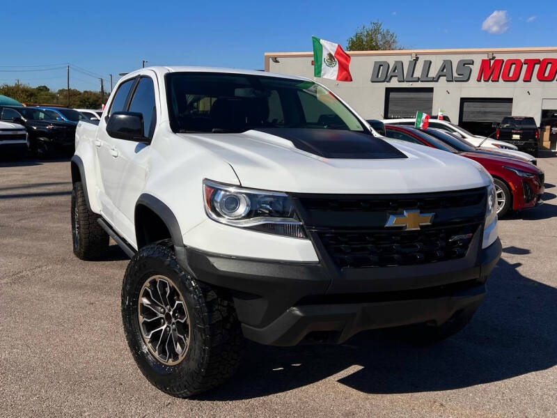 Used 2018 Chevrolet Colorado ZR2 with VIN 1GCGTEEN6J1263242 for sale in Garland, TX