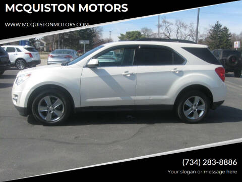 2015 Chevrolet Equinox for sale at MCQUISTON MOTORS in Wyandotte MI