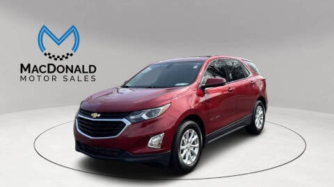 2018 Chevrolet Equinox for sale at MacDonald Motor Sales in High Point NC
