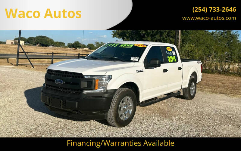 2018 Ford F-150 for sale at Waco Autos in Lorena TX