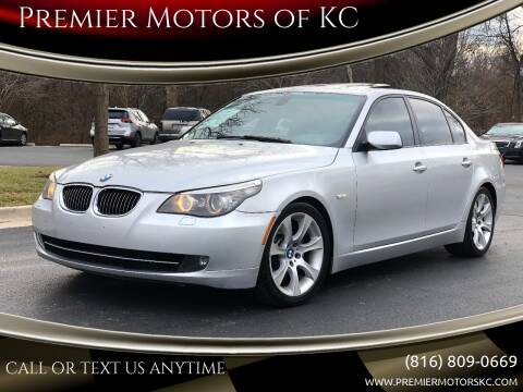 2008 BMW 5 Series for sale at Premier Motors of KC in Kansas City MO