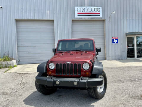 2009 Jeep Wrangler Unlimited for sale at CTN MOTORS in Houston TX