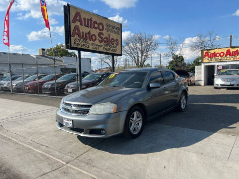 2013 Dodge Avenger for sale at AUTCO AUTO SALES in Fresno CA