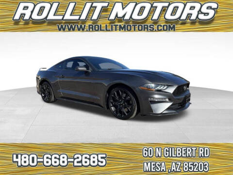 2018 Ford Mustang for sale at Rollit Motors in Mesa AZ