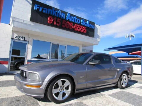 2006 Ford Mustang for sale at Franklin Auto Sales in El Paso TX