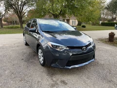 2015 Toyota Corolla for sale at CARWIN MOTORS in Katy TX