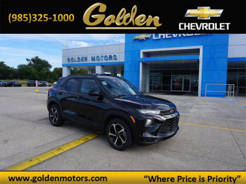 2023 Chevrolet TrailBlazer for sale at GOLDEN MOTORS in Cut Off LA