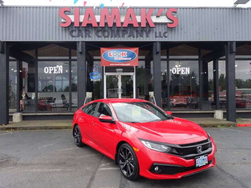 2020 Honda Civic for sale at Siamak's Car Company llc in Woodburn OR