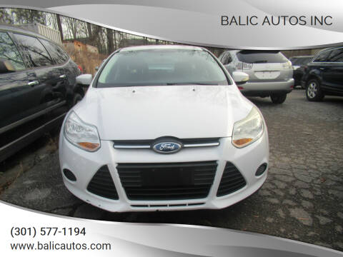 2014 Ford Focus for sale at Balic Autos Inc in Lanham MD
