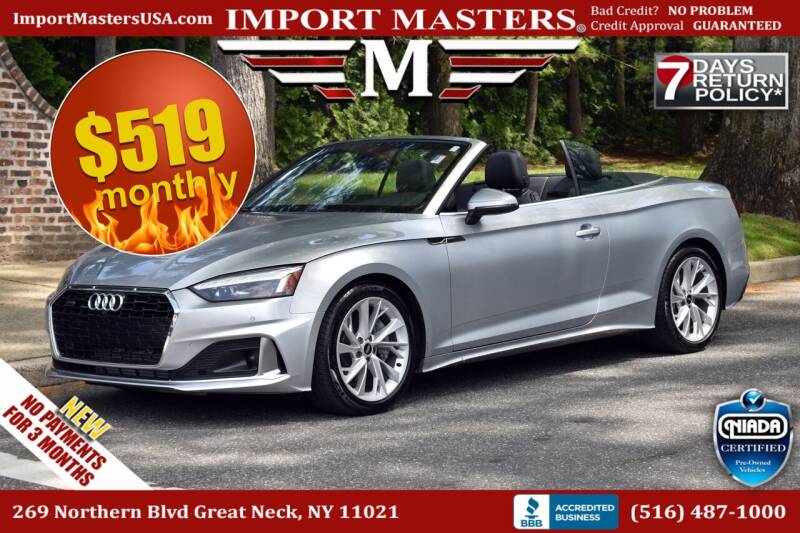 2021 Audi A5 for sale at Import Masters in Great Neck NY