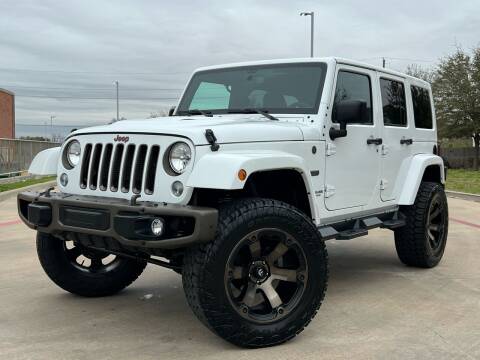 2016 Jeep Wrangler Unlimited for sale at AUTO DIRECT in Houston TX