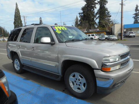 2005 Chevrolet Tahoe for sale at Lino's Autos Inc in Vancouver WA