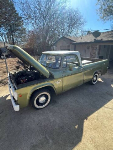 1968 Dodge D100 Pickup for sale at Classic Car Deals in Cadillac MI