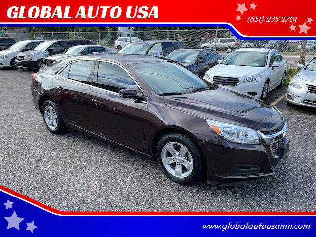 2015 Chevrolet Malibu for sale at GLOBAL AUTO USA in Saint Paul MN