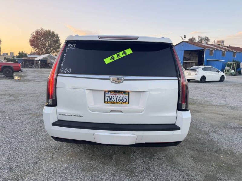 2017 Cadillac Escalade ESV Platinum