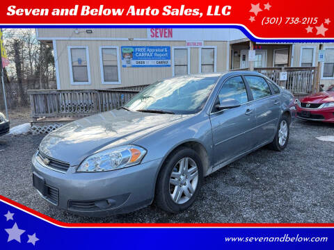 2008 Chevrolet Impala for sale at Seven and Below Auto Sales, LLC in Rockville MD