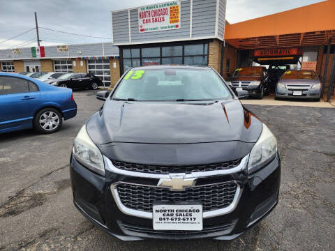 2014 Chevrolet Malibu for sale at North Chicago Car Sales Inc in Waukegan IL