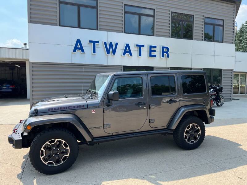 2017 Jeep Wrangler Unlimited for sale at Atwater Ford Inc in Atwater MN