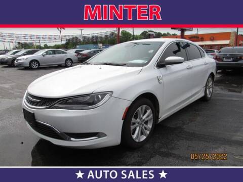 2017 Chrysler 200 for sale at Minter Auto Sales in South Houston TX