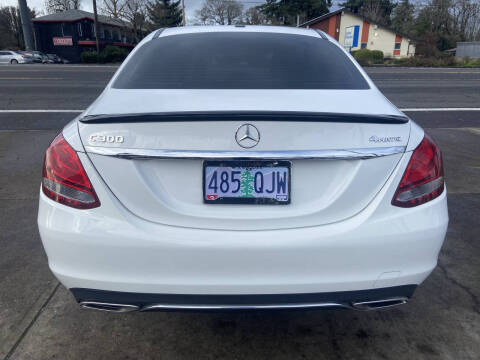 2018 Mercedes-Benz C-Class C 300 4MATIC
