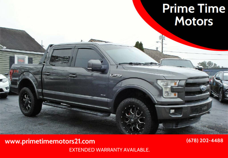 2015 Ford F-150 for sale at Prime Time Motors in Marietta GA