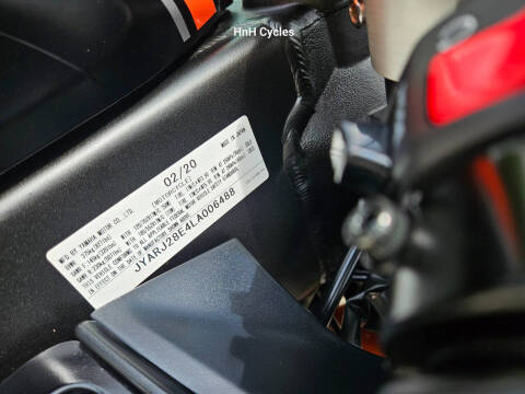 2020 Yamaha YZF-R6