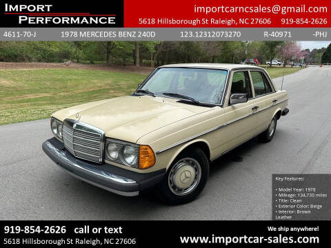 1978 Mercedes-Benz 240-Class
