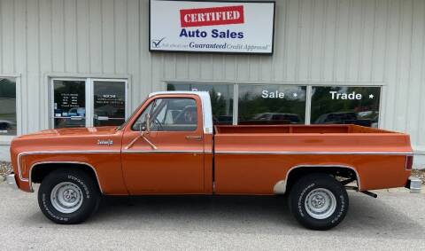 1974 Chevrolet C/K 10 Series for sale at Certified Auto Sales in Des Moines IA