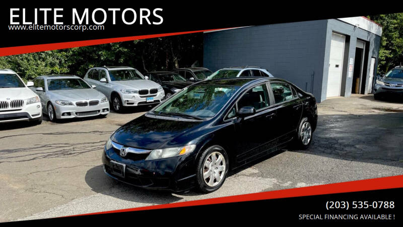 2011 Honda Civic for sale at ELITE MOTORS in West Haven CT