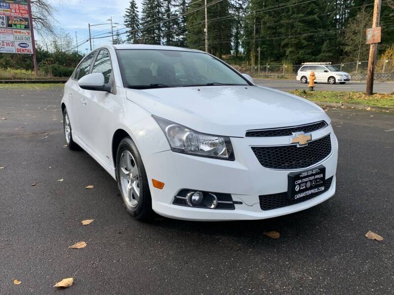 2012 Chevrolet Cruze for sale at CAR MASTER PROS AUTO SALES in Lynnwood WA