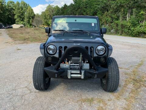 2008 Jeep Wrangler Unlimited for sale at 3C Automotive LLC in Wilkesboro NC
