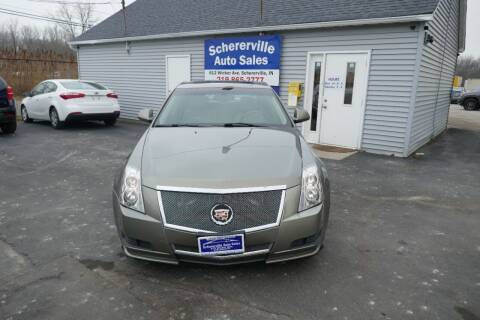 2010 Cadillac CTS for sale at SCHERERVILLE AUTO SALES in Schererville IN