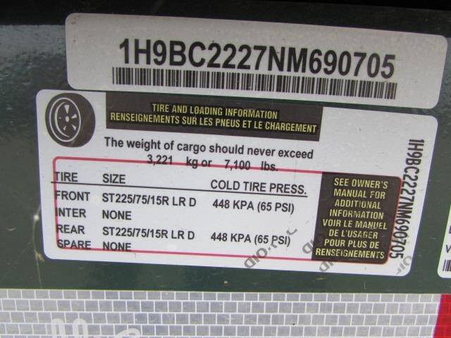 2022 H & W TRAI 22 FT COMB
