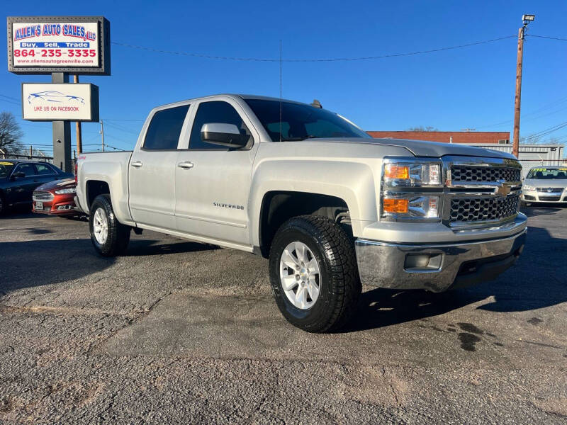 2015 Chevrolet Silverado 1500 for sale at Allen's Auto Sales LLC in Greenville SC