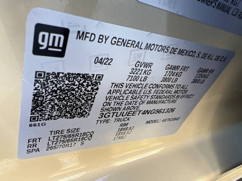 2022 GMC Sierra 1500